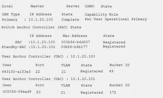 HPE6-A44 dumps exhibit