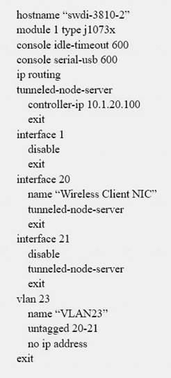 HPE6-A44 dumps exhibit