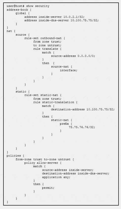 JN0-333 dumps exhibit