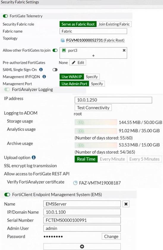 NSE5_FCT-7.0 dumps exhibit