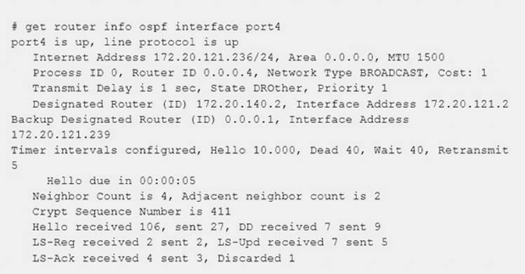 NSE7_EFW-6.0 dumps exhibit