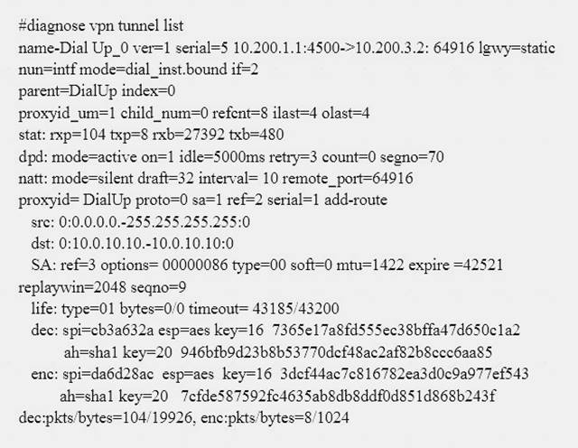 NSE7_EFW-6.0 dumps exhibit