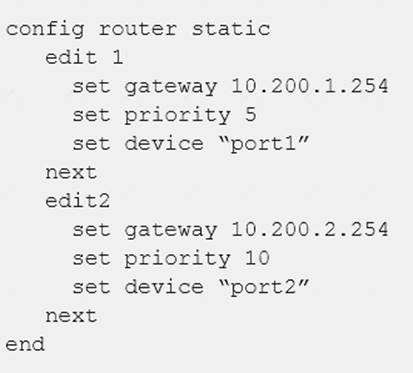 NSE7_EFW-6.0 dumps exhibit