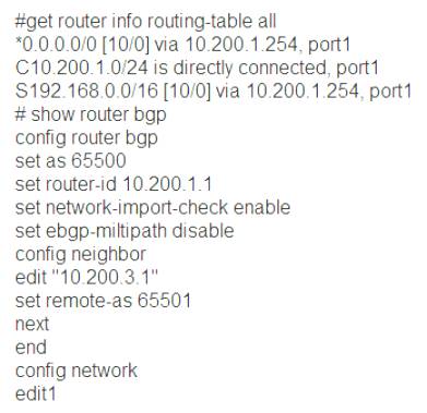 NSE7_EFW-6.4 dumps exhibit